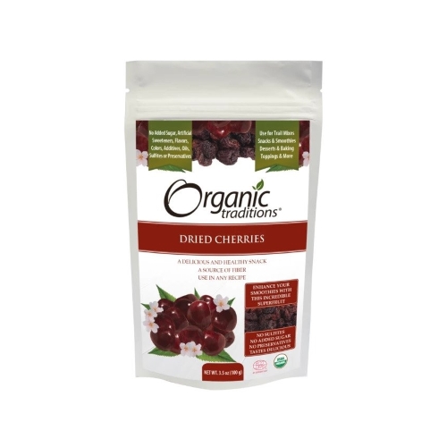 Organic Traditions Dried Cherries 