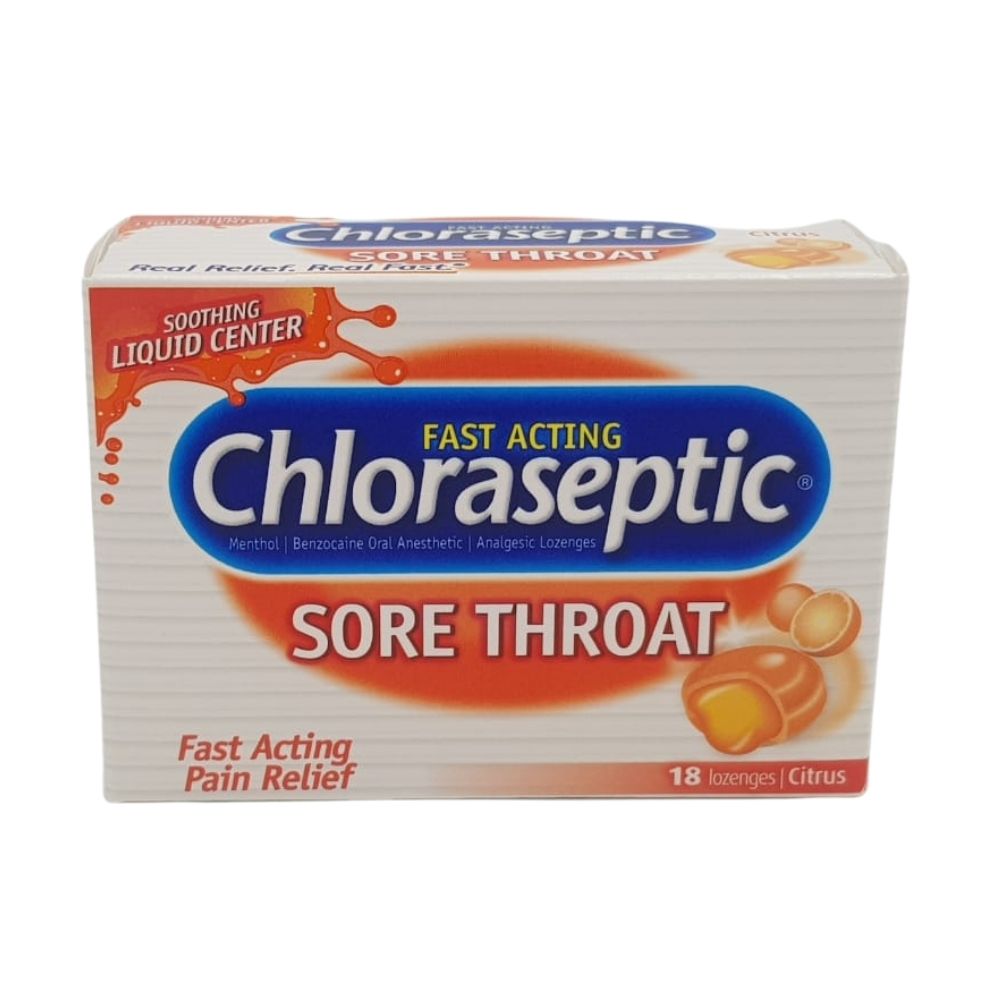 Chloraseptic Citrus Sore Throat 