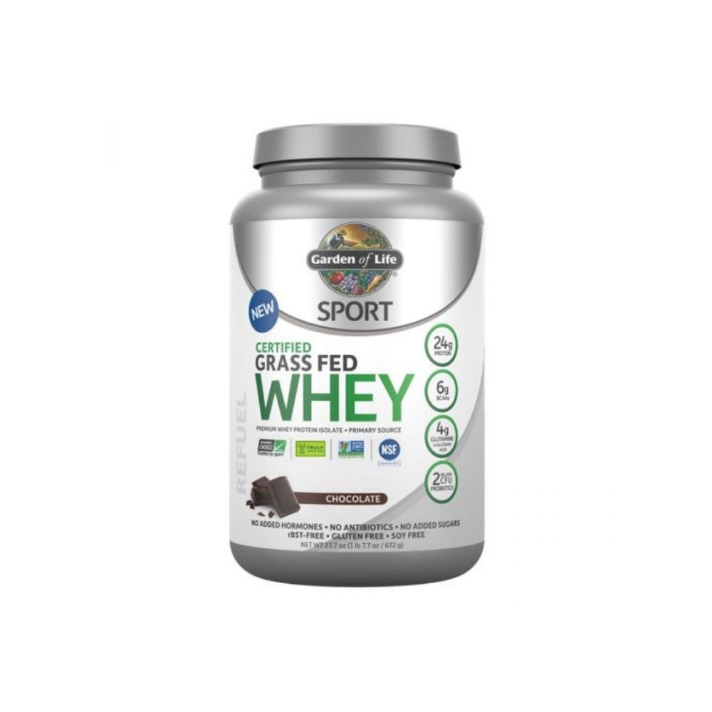 Garden of Life Sport Certified Grass Fed Whey Chocolate 