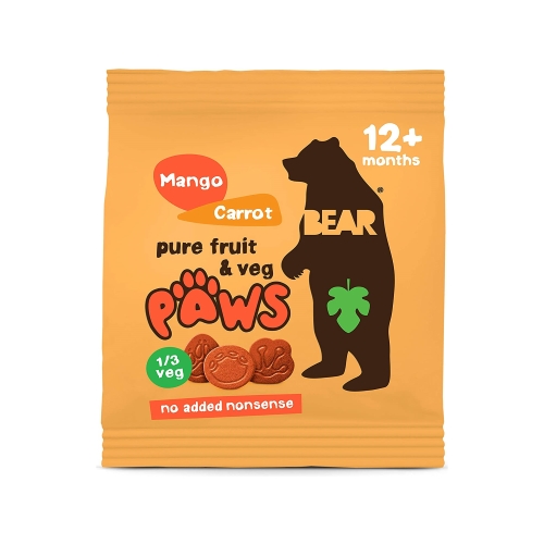 Bear Paws Mango & Carrot 