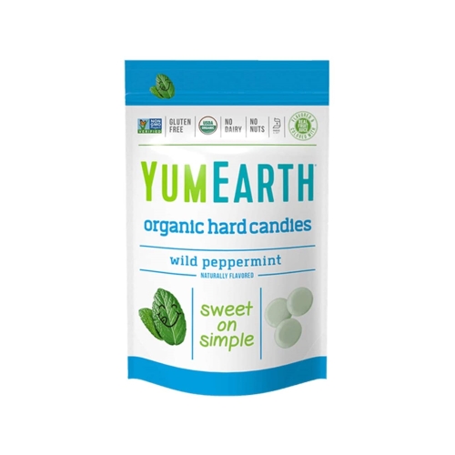 Yum Earth Organic Drops Wild Peppermint 