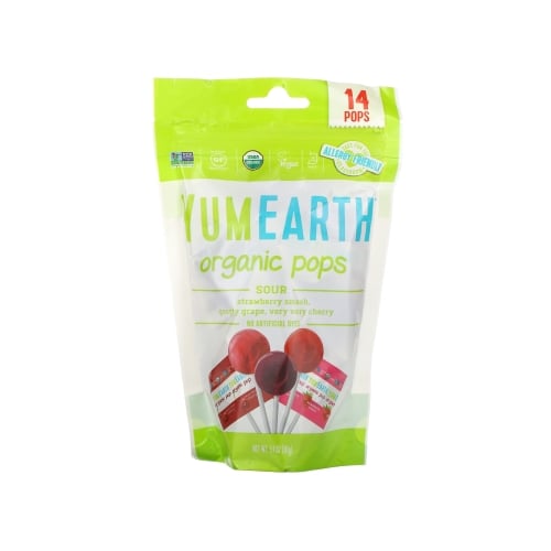 Yum Earth Organic Sour Pops 