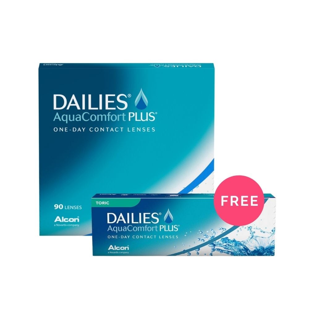 Dailies AquaComfort Plus - Get Pack Of 30 Free 
