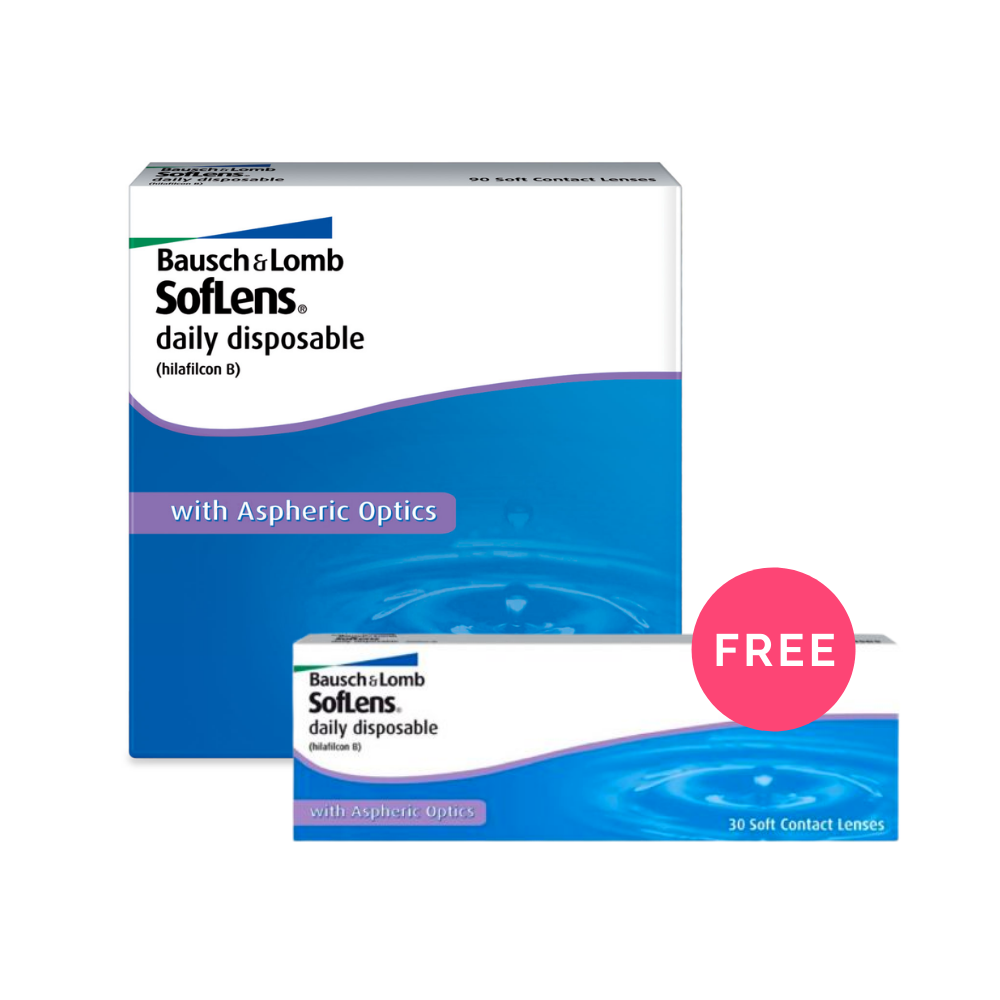 SofLens Daily Disposable - Get Pack Of 30 Free 