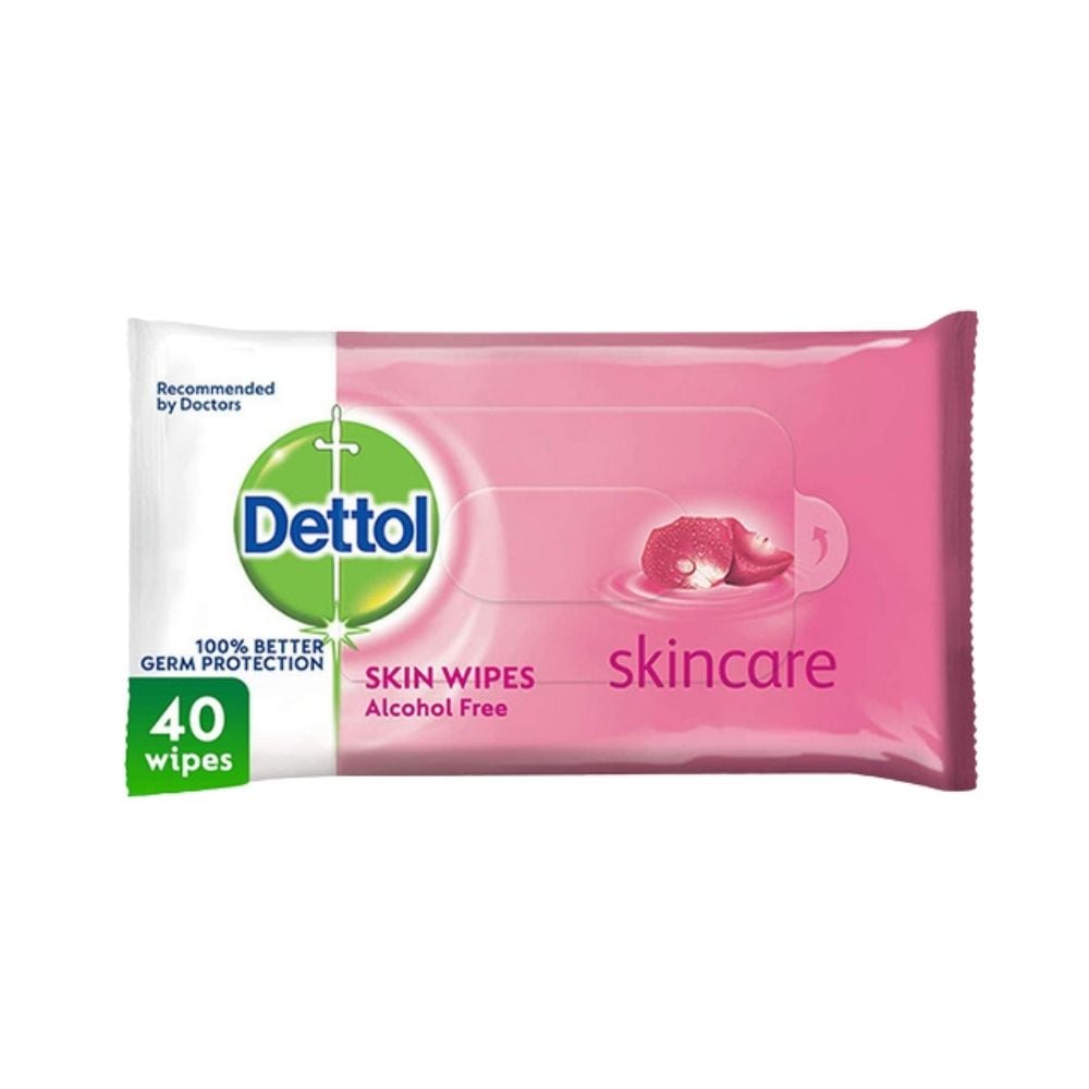 Dettol Skin Care Antibacterial Wipes 