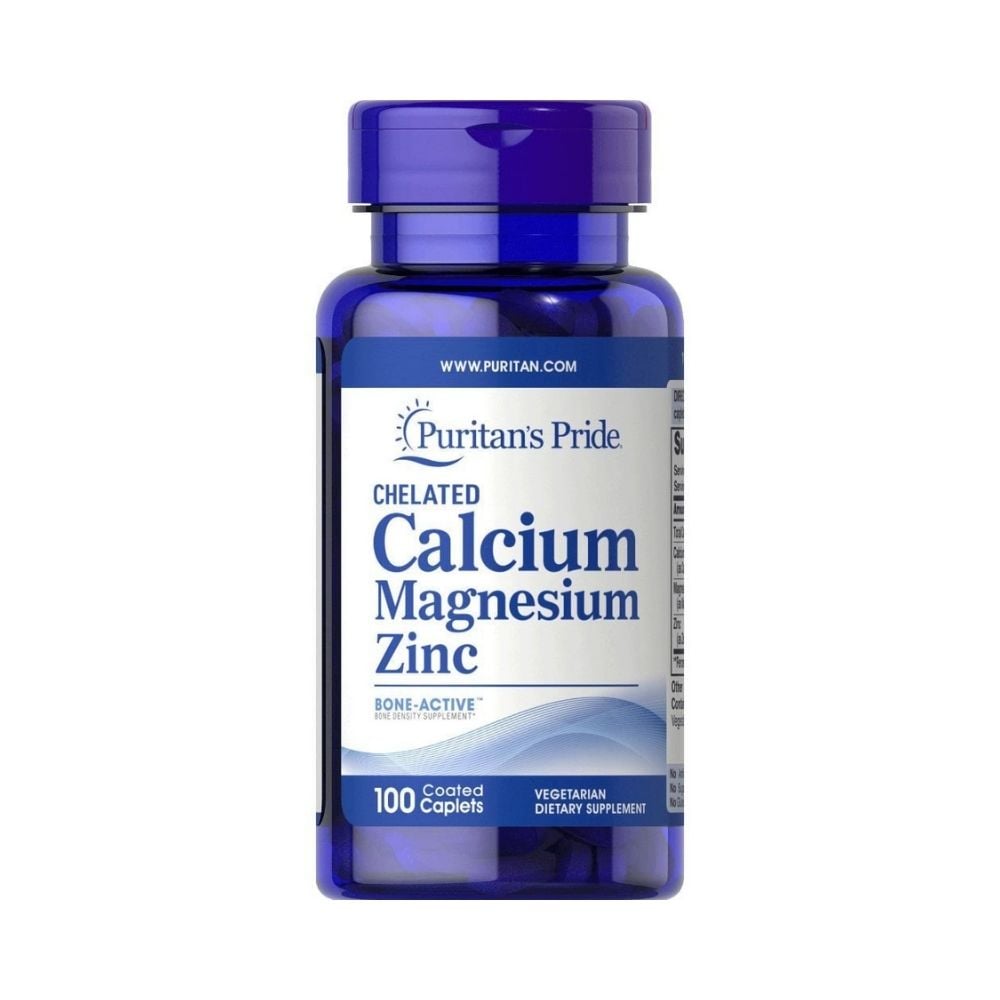Puritan's Pride Calcium, Magnesium & Zinc 