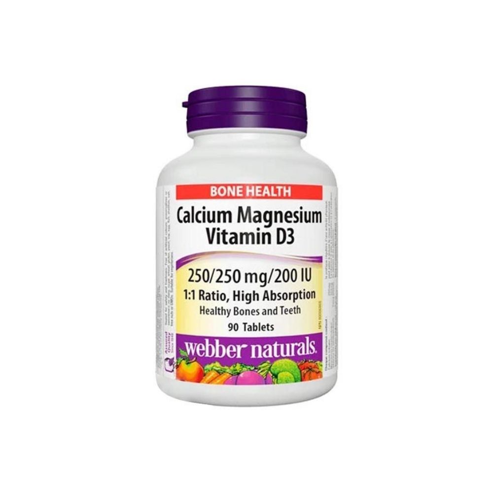 Webber Naturals Calcium, Magnesium With Vitamin D 
