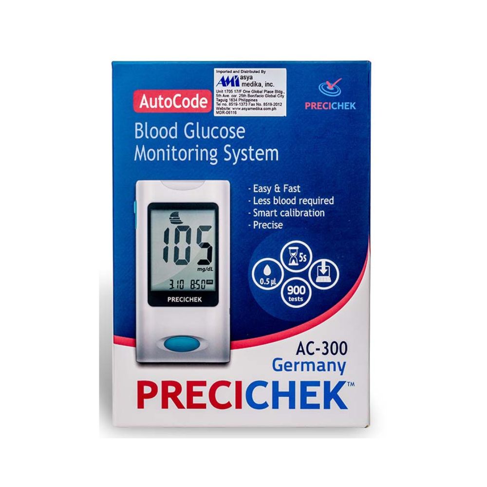 Precichek Blood Glucose Monitoring System (Germany) 