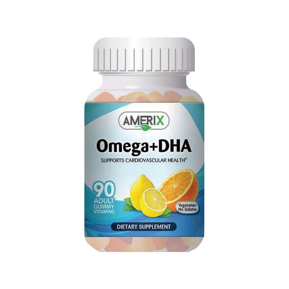 Amerix Omega+ DHA Adult Gummies 