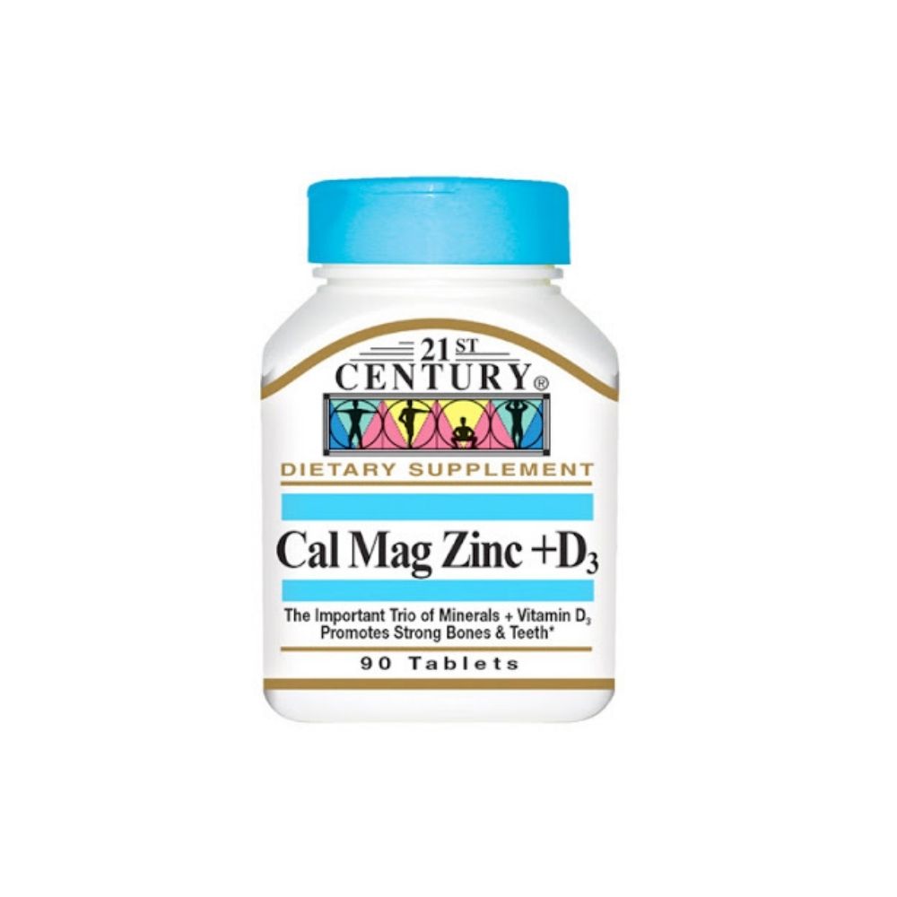 21st Century Calcium Magnesium Zinc + Vitamin D3 