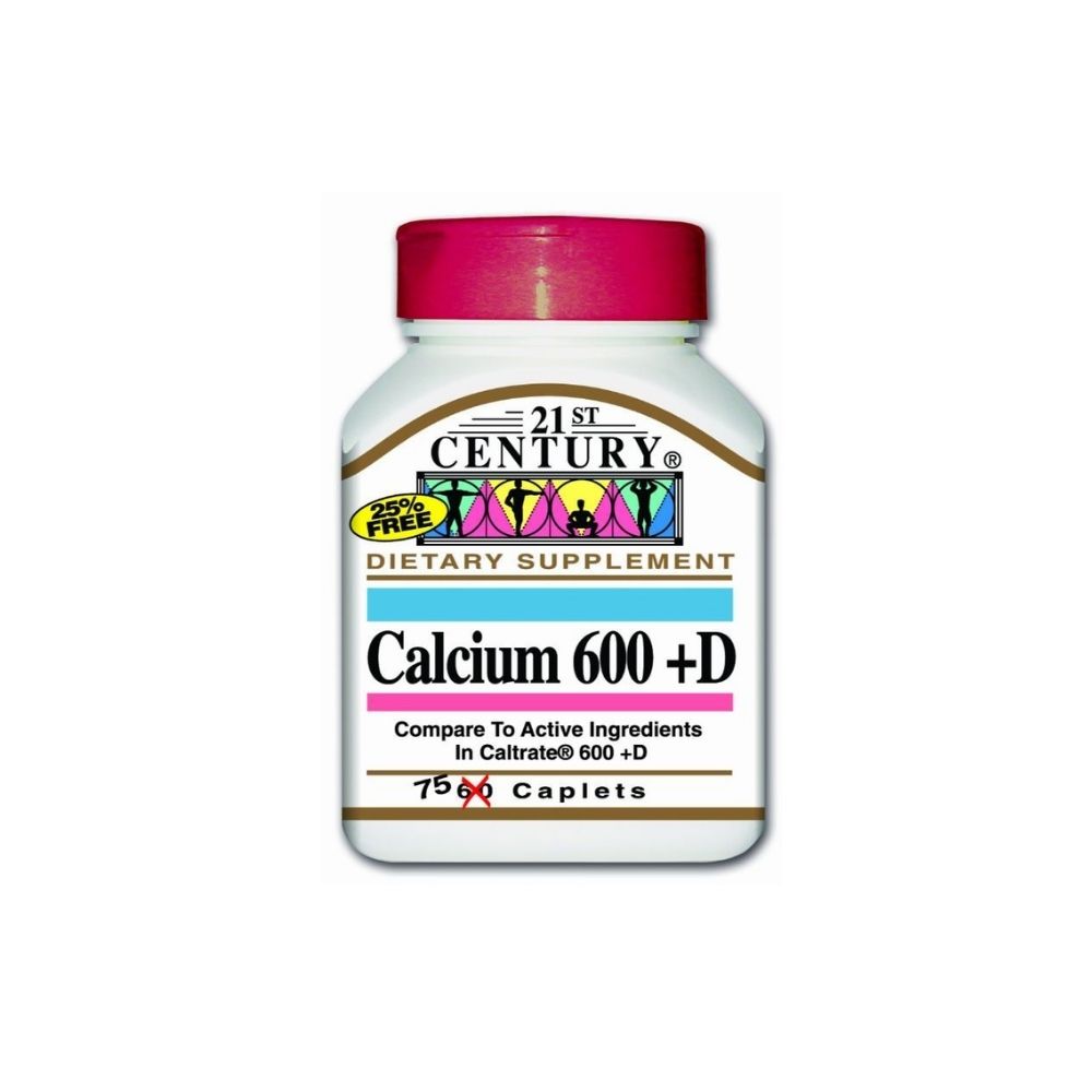 21st Century Calcium 600 + Vitamin D 
