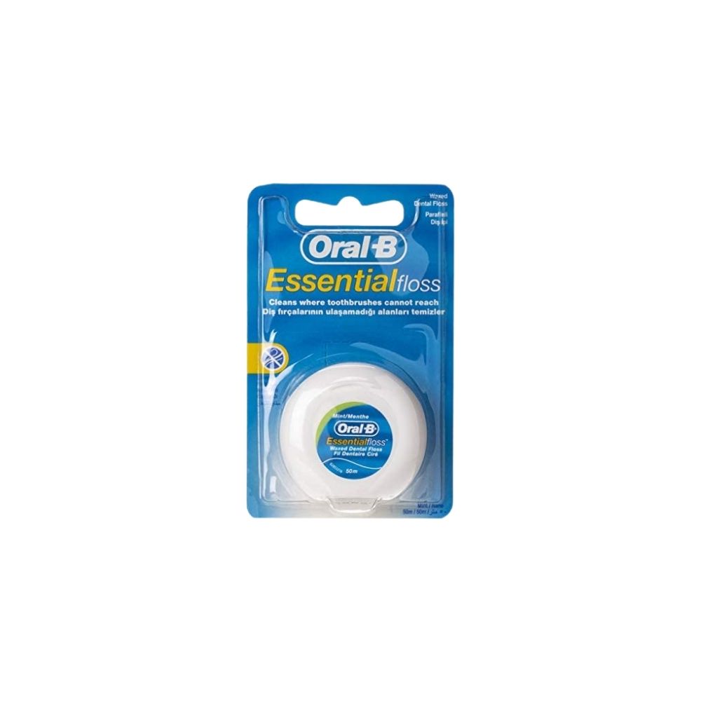 Oral-B Essential Mint Waxed Floss 