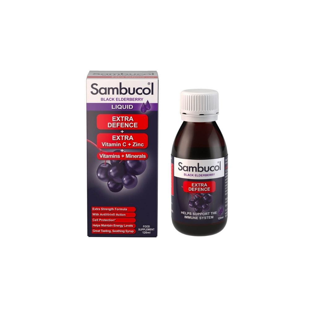 Sambucol Liquid Extra Defence+ Extra Vitamin C+ Zinc 
