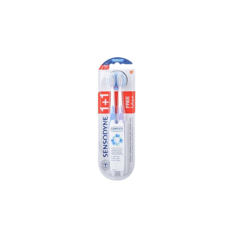 Sensodyne Advanced Complete Protection Soft Toothbrush 1+1 