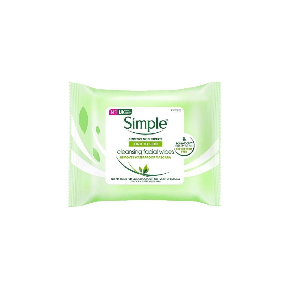 Simple Cleansing Facial Wipes 