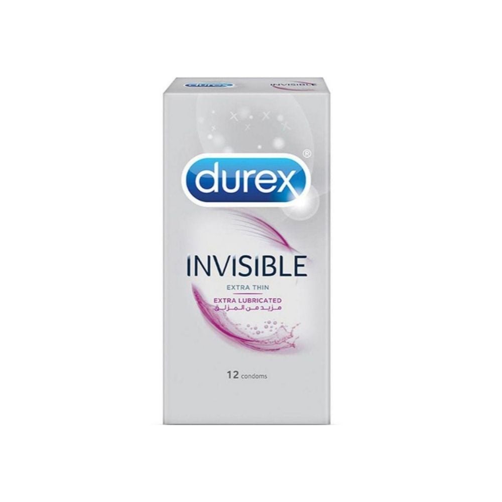 Durex Invisible Extra Lubricated Condoms 