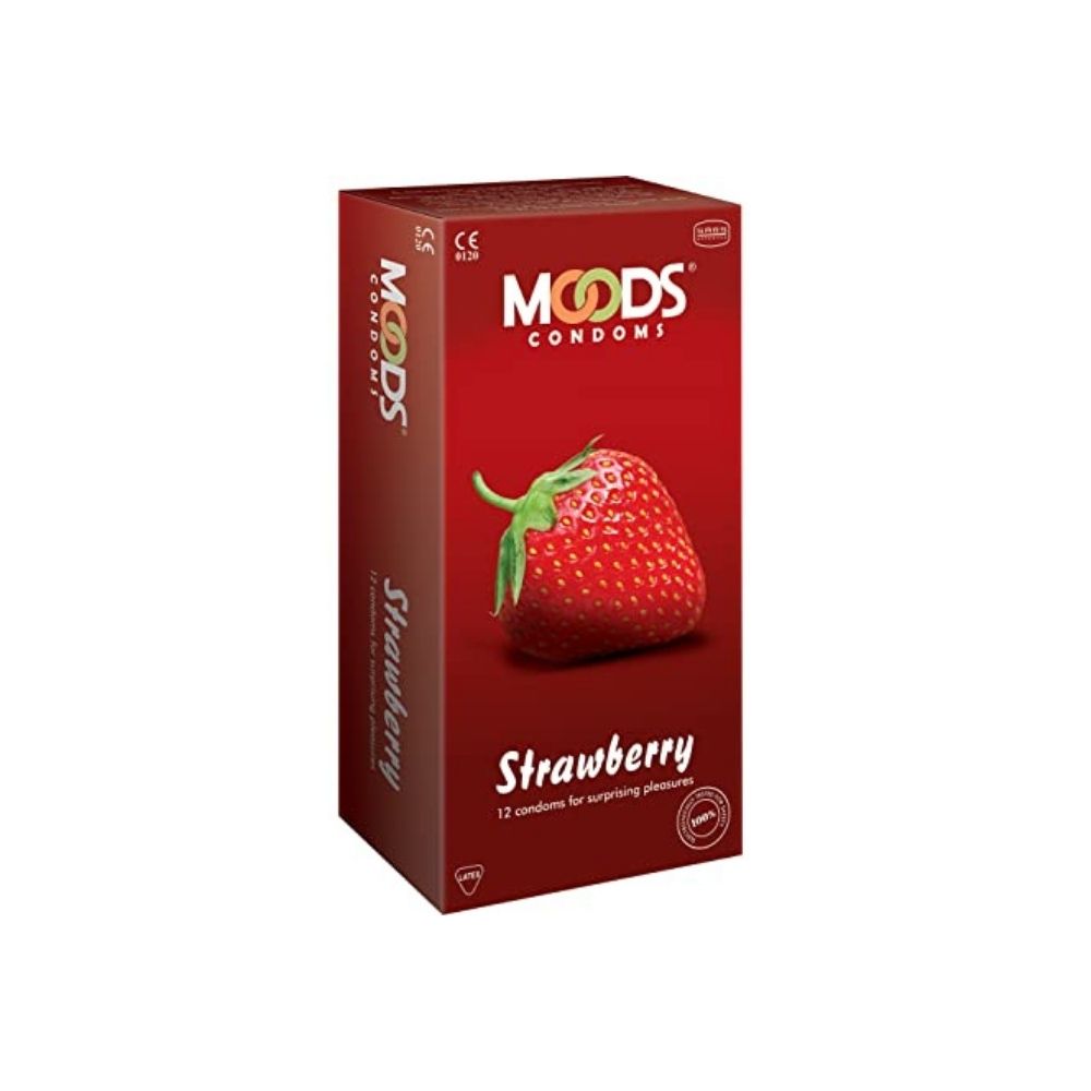 Moods Strawberry Condoms 