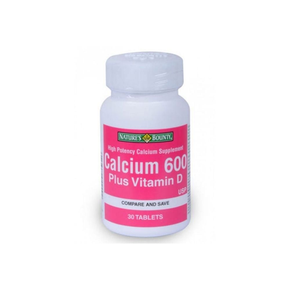 Nature's Bounty Calcium 600+ Vitamin D 