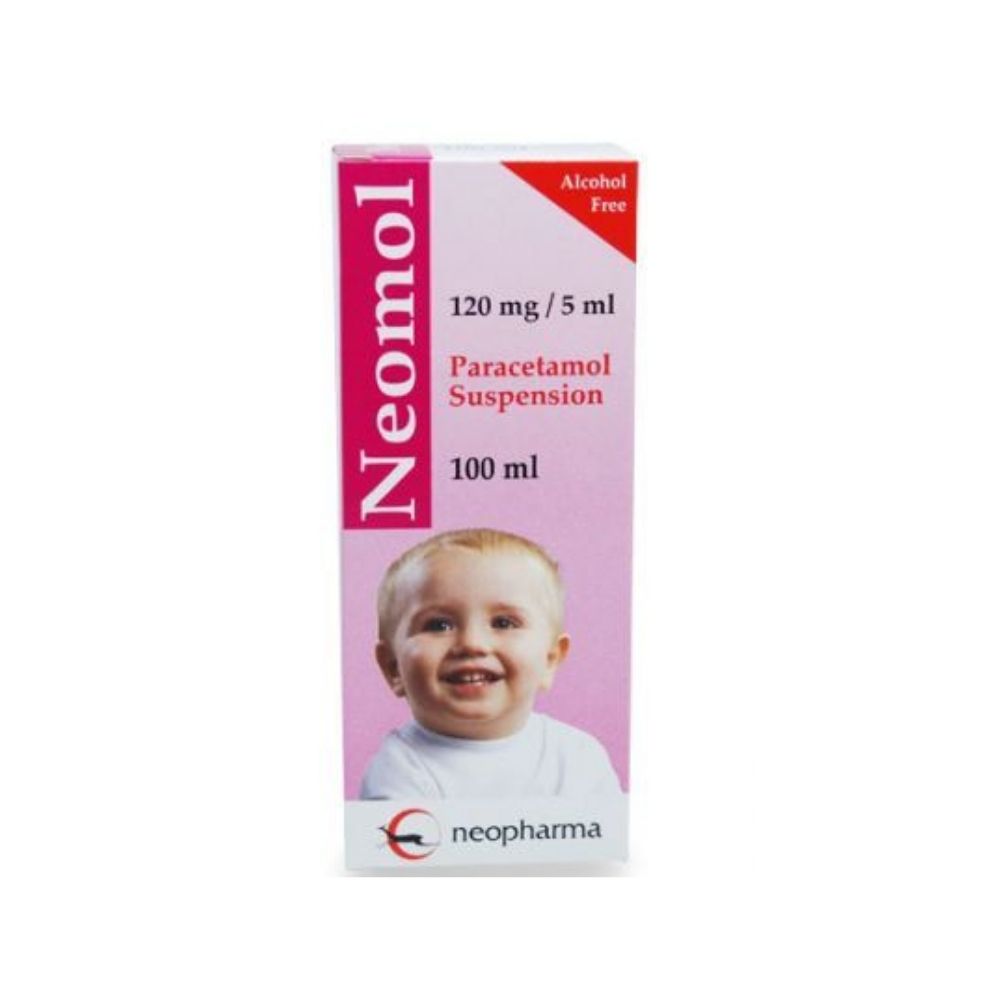 Neomol Infant Suspension 120mg/5ml 