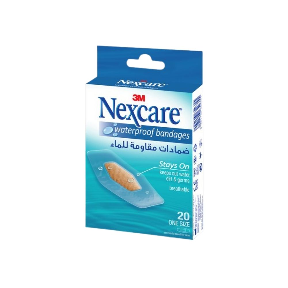Nexcare Waterproof Bandages 586-20D 