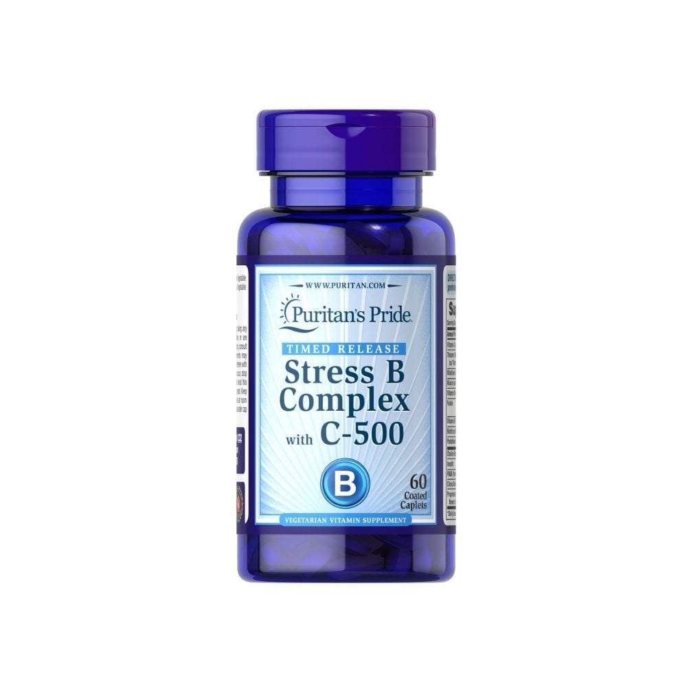 Puritan's Pride Stress B Complex With Vitamin C 500mg 