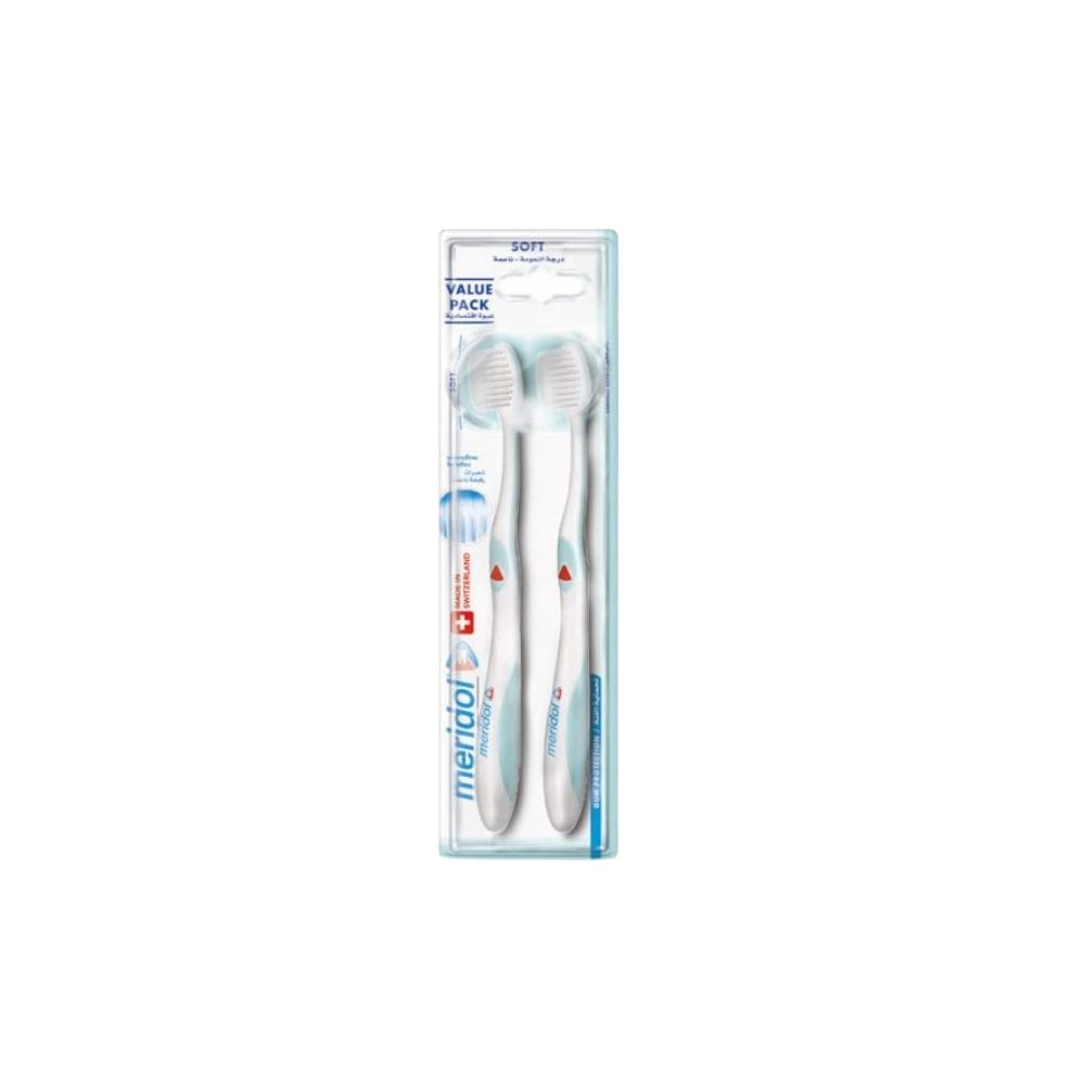 Meridol Soft Twin Pack Toothbrush 