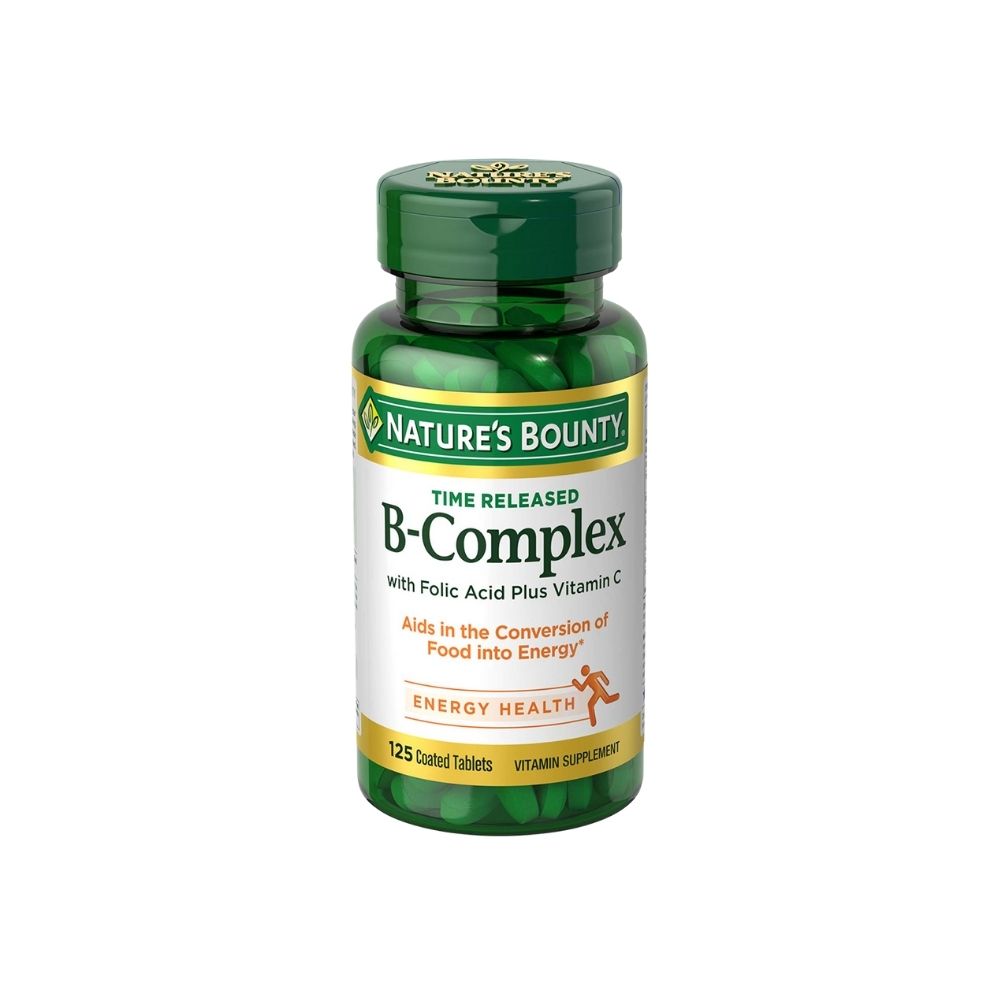 Nature's Bounty Time Released B-Complex+ Vitamin C 