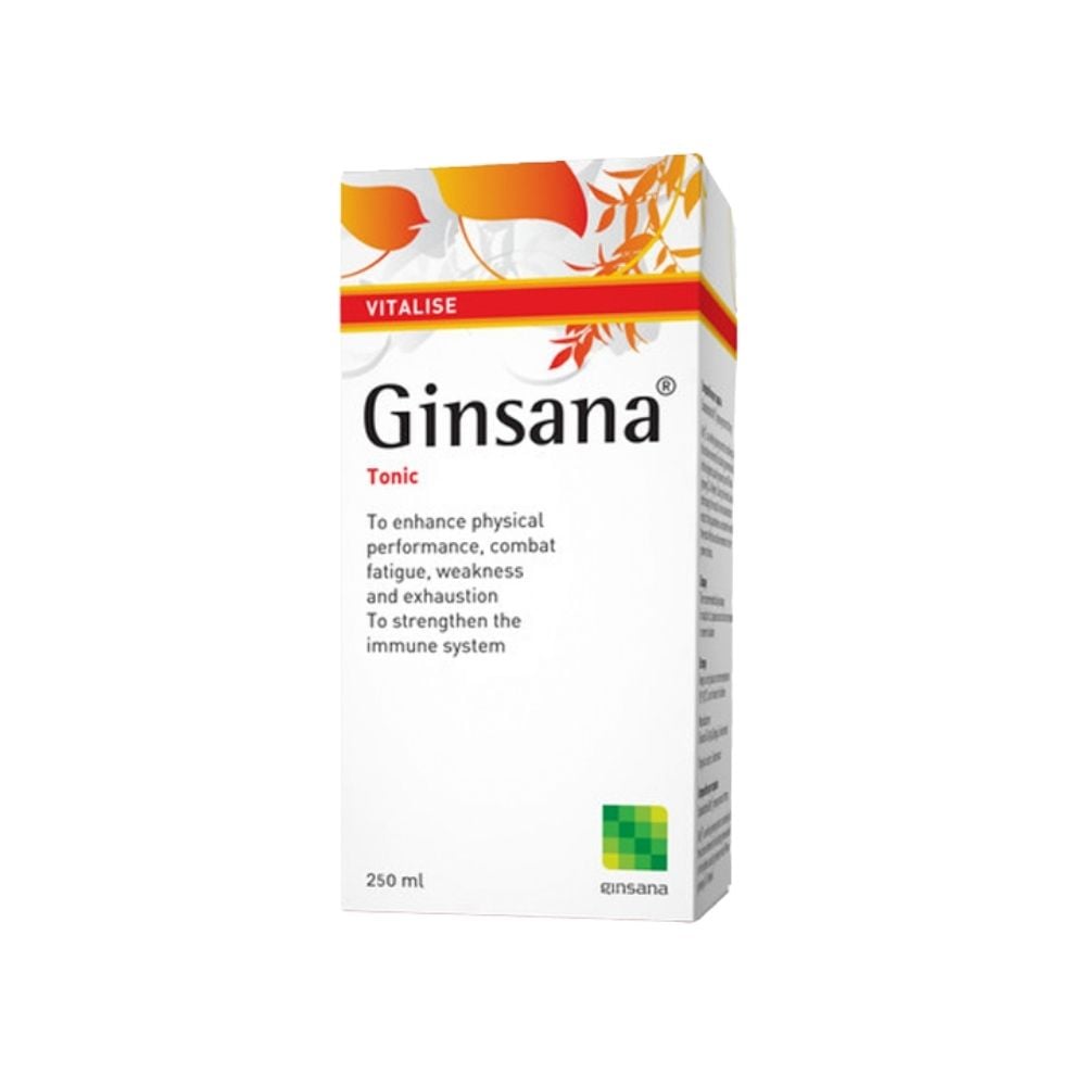Ginsana Tonic Syrup (Without Alcohol) 9.33mg/ml 