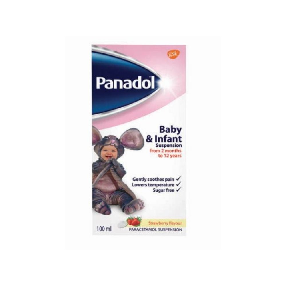 Panadol Baby & Infant Suspension 120mg/5ml 