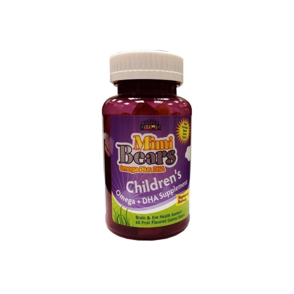 21st Century Mimi Bears Omega + DHA Children's Supplement 