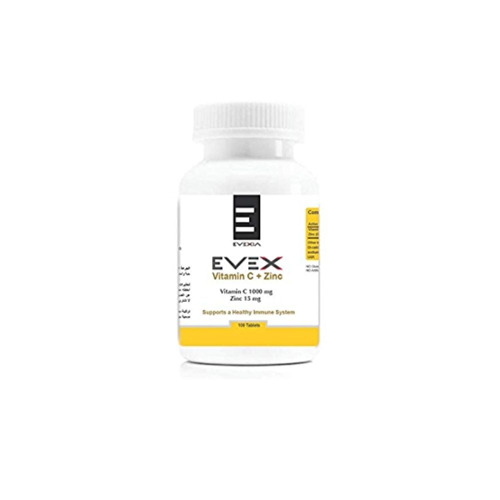 Evex Vitamin C 1000mg+ Zinc 15mg 