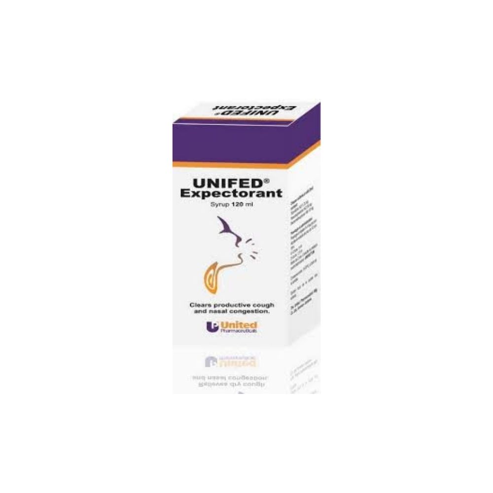 Unifed Expectorant Syrup 100mg/5ml 