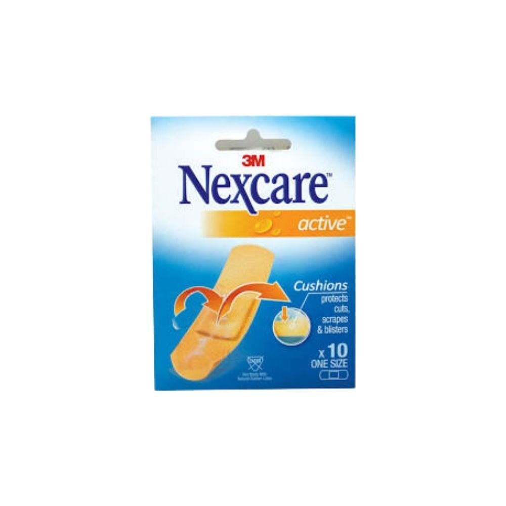Nexcare Active Strips - D Shape 517-10DE 