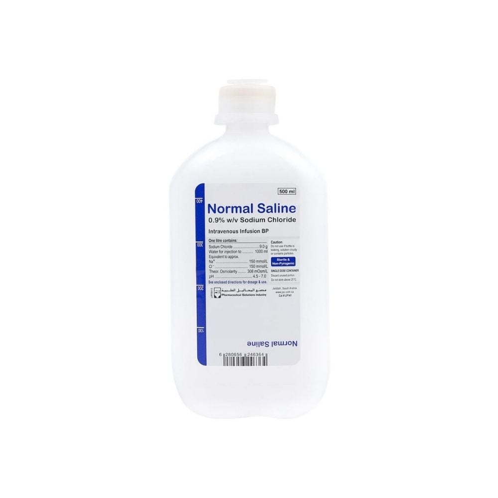 Normal Saline 0 9 500ml Advancemed Soukare