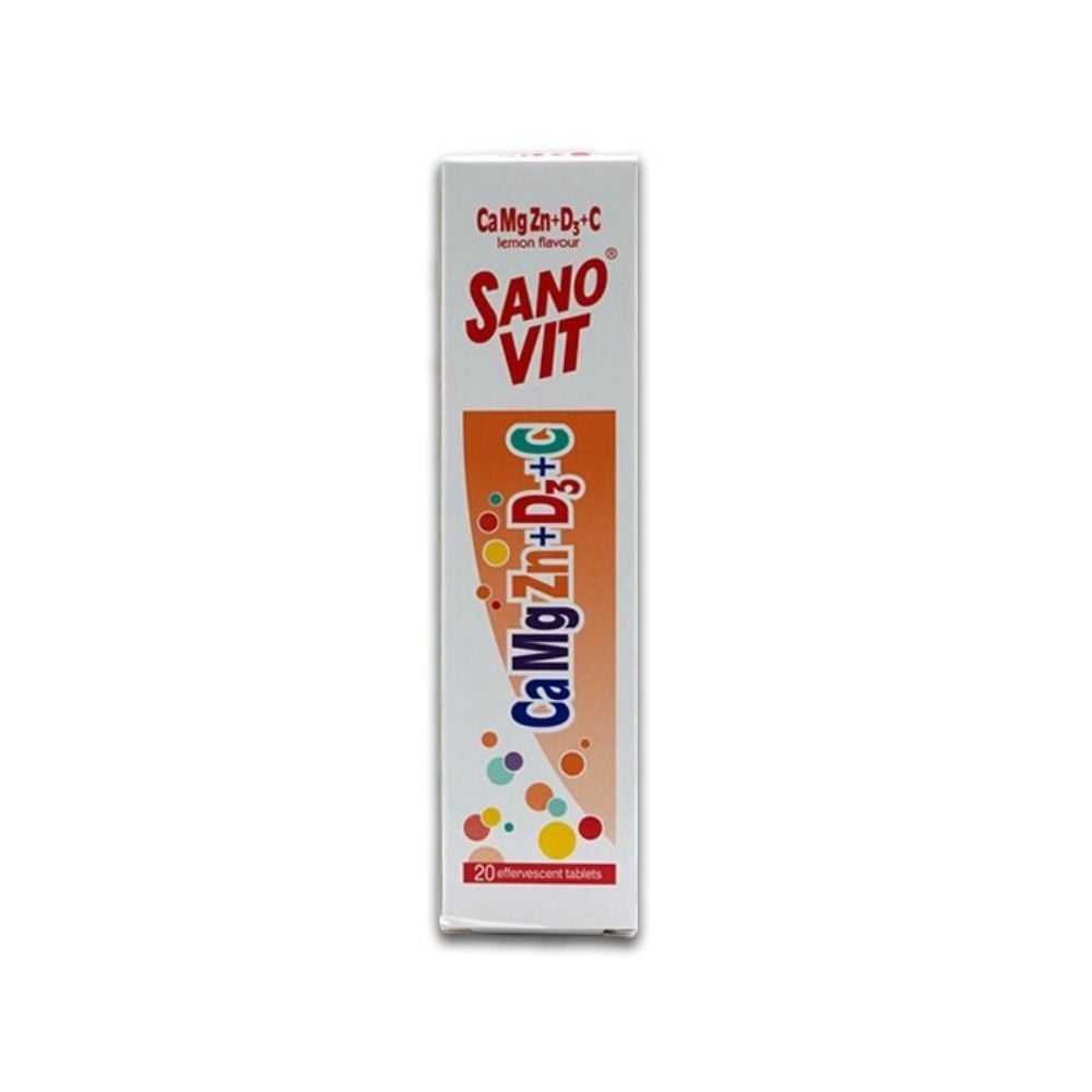 Sanovit Camgzn With Vitamin D3 and C - Lemon 