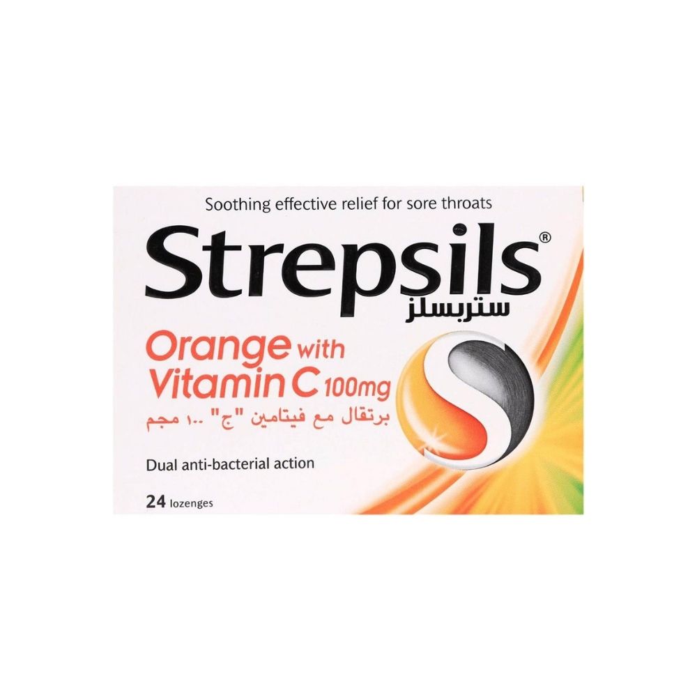 Strepsils - Orange & Vitamin C 