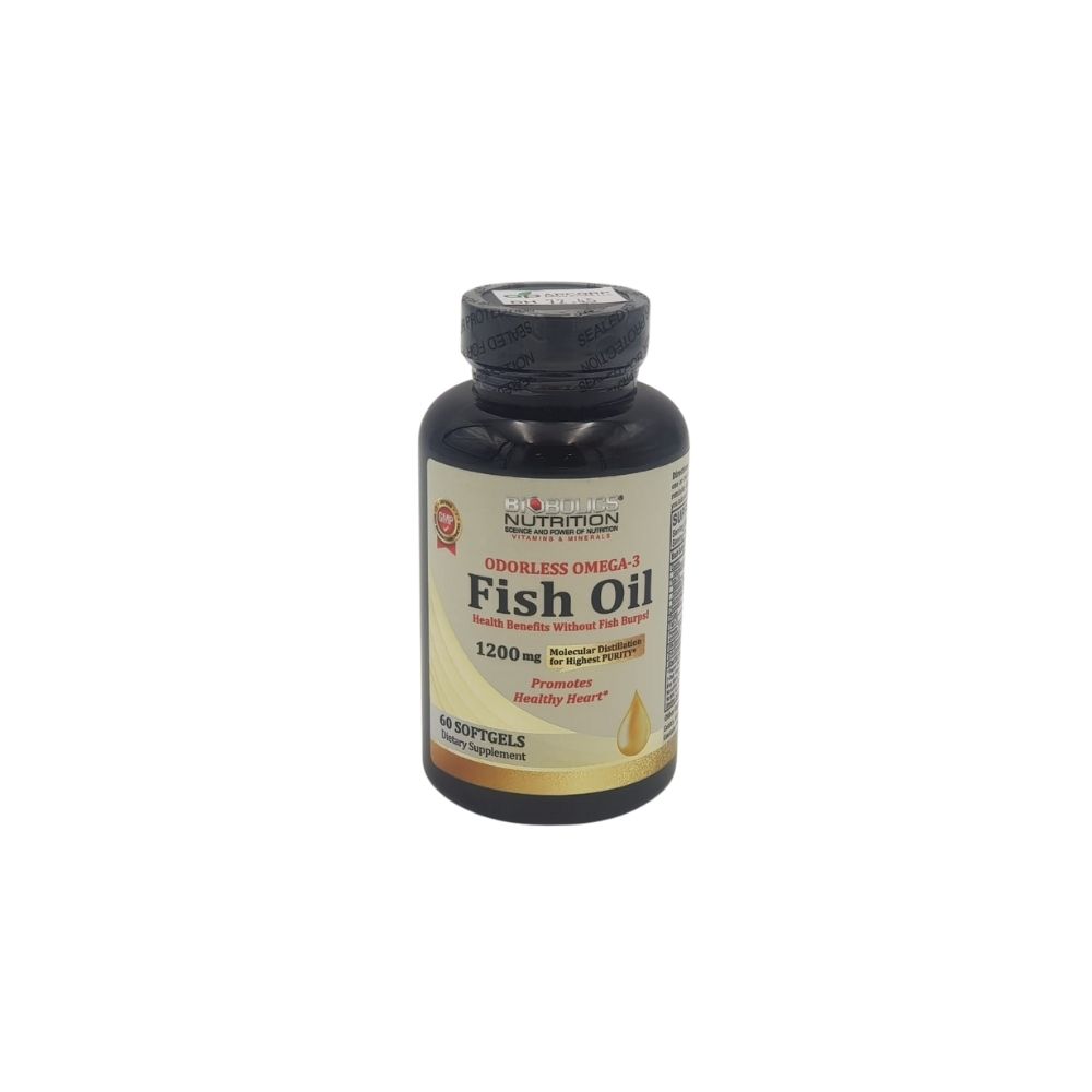 Biobolics Nutrition Omega Fish Oil 1200mg 