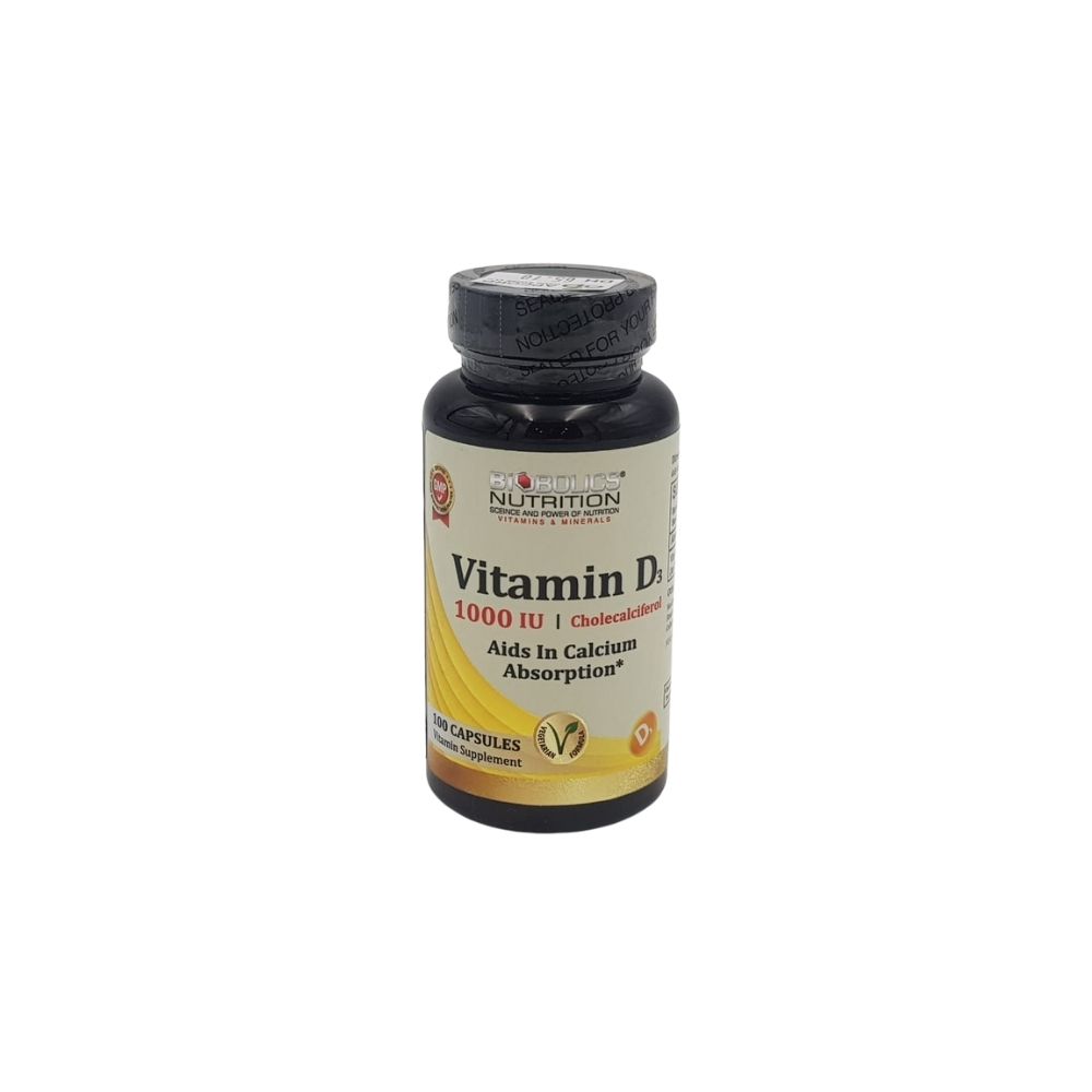 Biobolics Nutrition Vitamin D3 1000 IU 