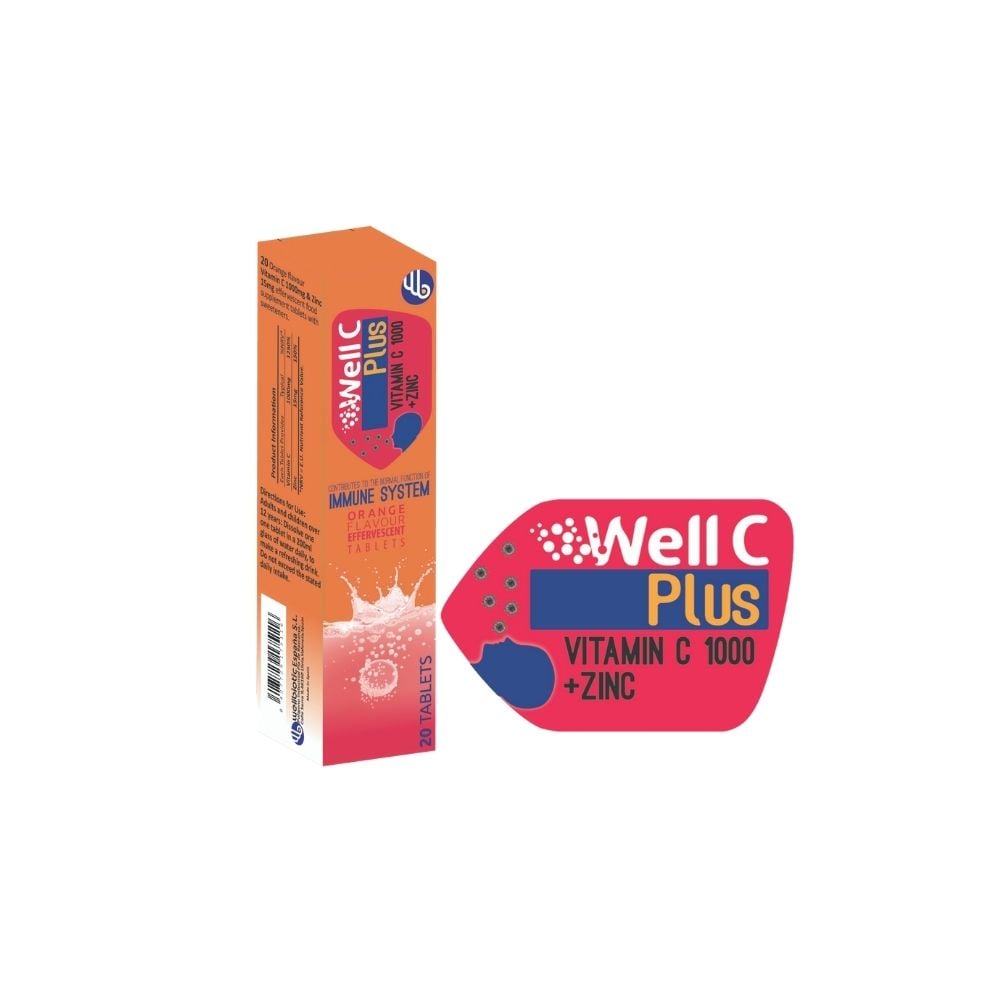 Wellbiotic Well C Plus Effervescent 