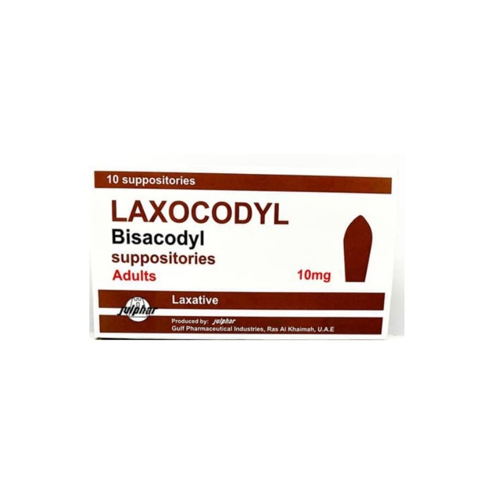 Laxocodyl Rectal Suppositories 10mg 