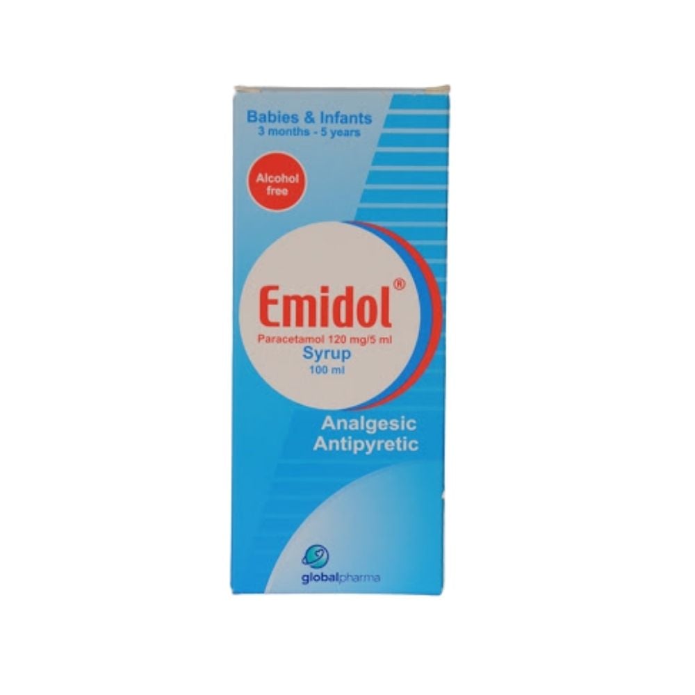 Emidol Syrup 120mg/5ml 