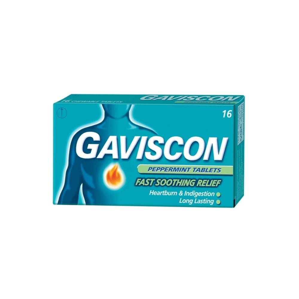 Gaviscon Peppermint 250mg 