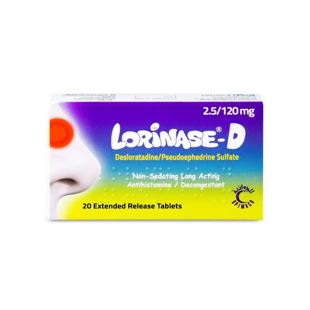 Lorinase-D 2.5/120 Mg 