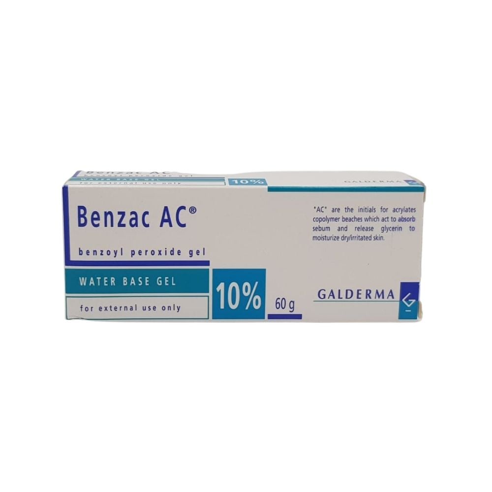 Benzac Ac 10% Gel 100mg/g 