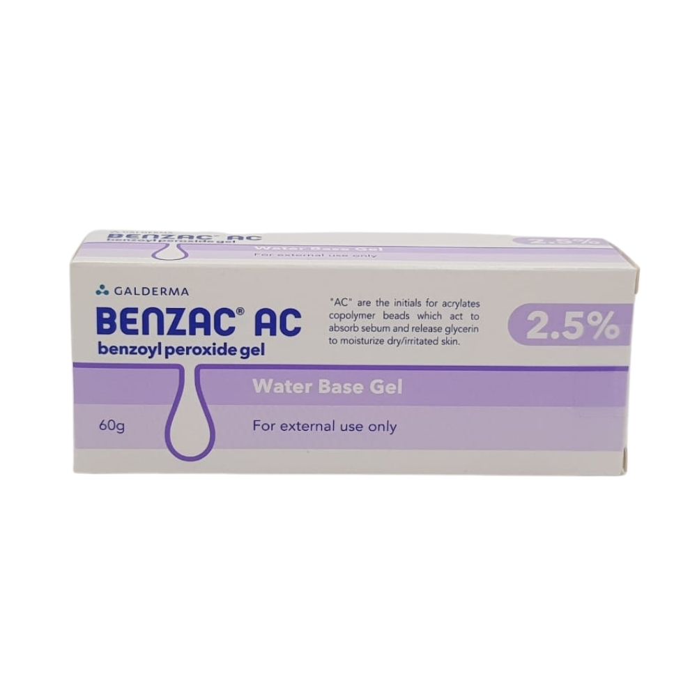 Benzac Ac 2½% Gel 25mg/g 