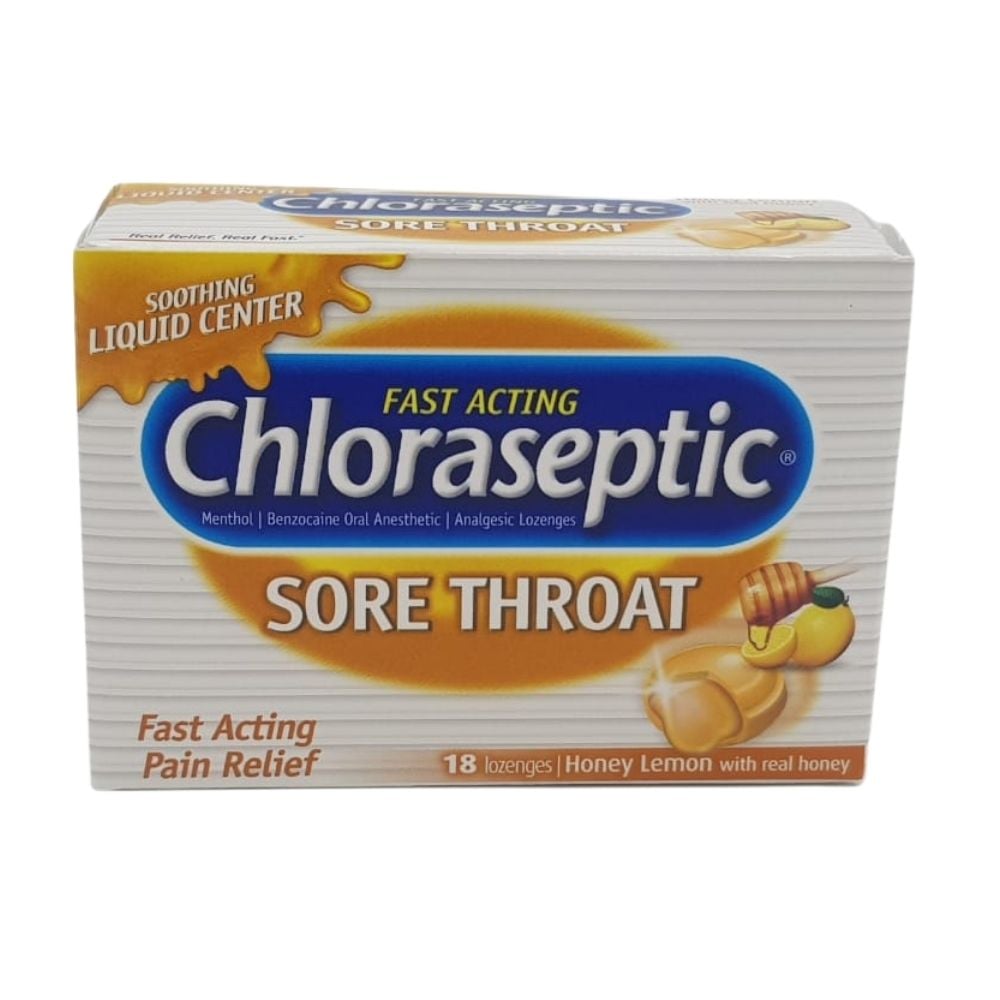Chloraseptic Honey Lemon Sore Throat 