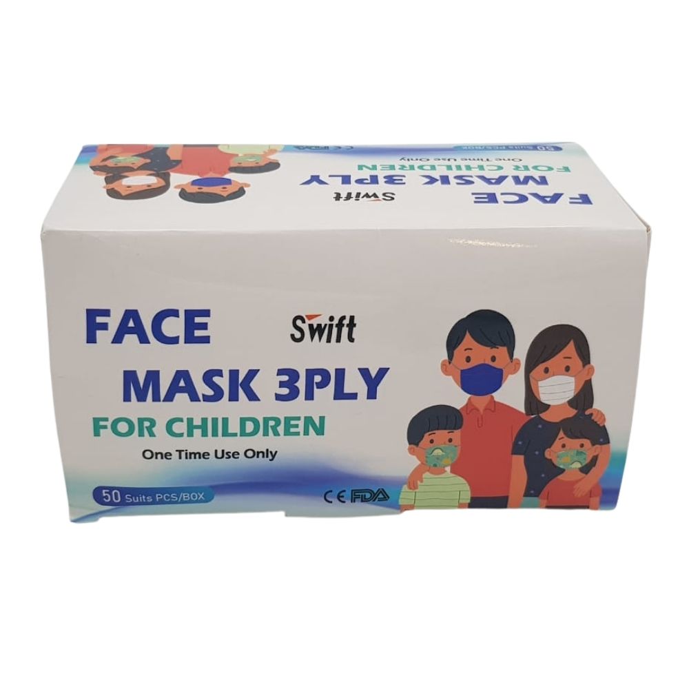 Face Mask Kids - White 