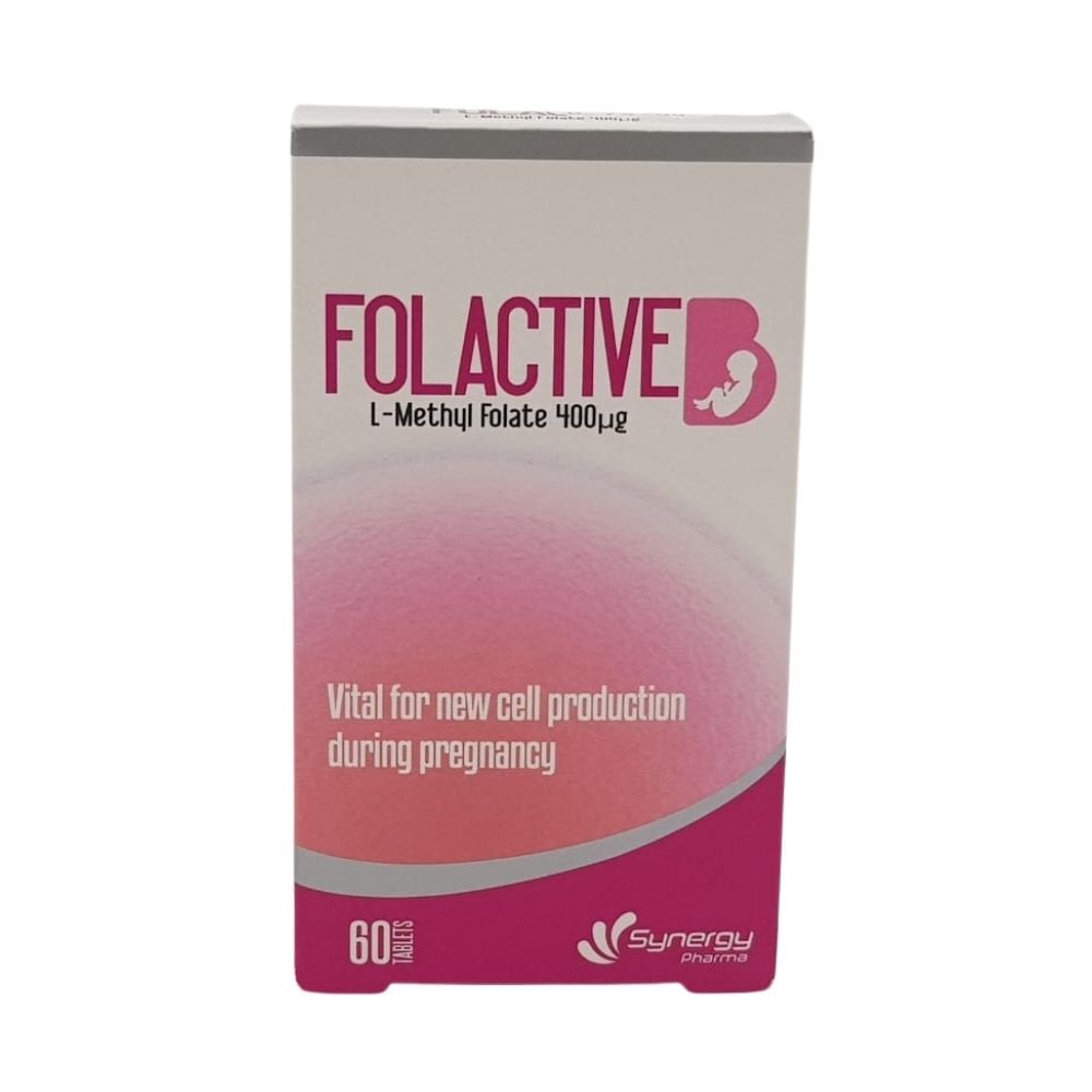 Folactive L-Methyl Folate 400ug 