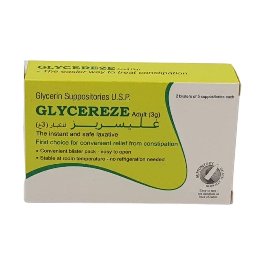 Glycereze Adult Suppositories 3g 
