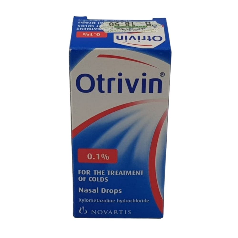 Otrivin 0.1% (Adult) Nasal Drops 